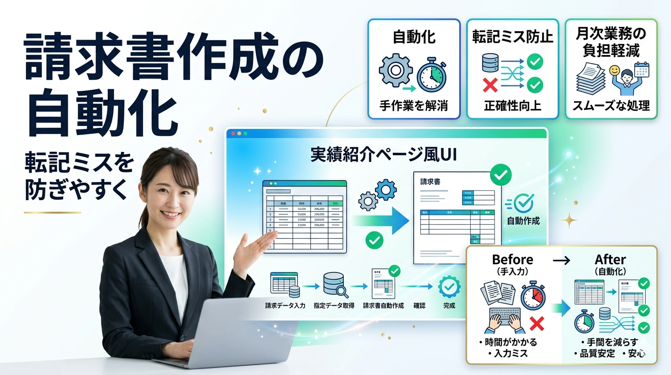 請求書自動作成