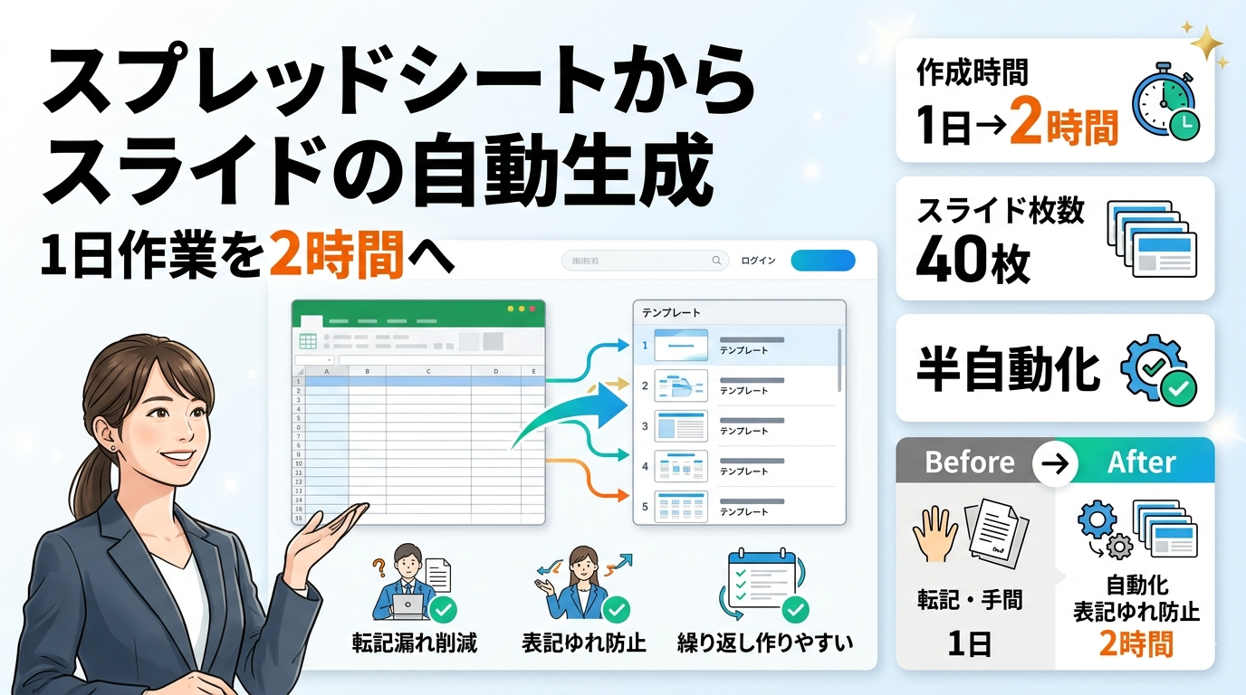 スライド自動転記